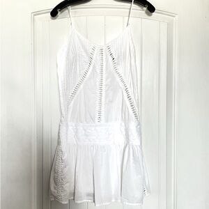 BCBG spaghetti-strap dress (or micro mini)